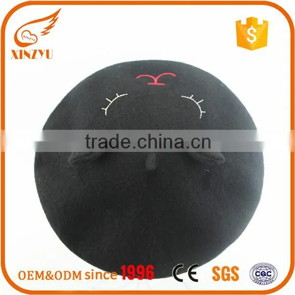 Newest Style Lovely Special Car Alarm Girls Beret Have Ears Decoration photo-6
