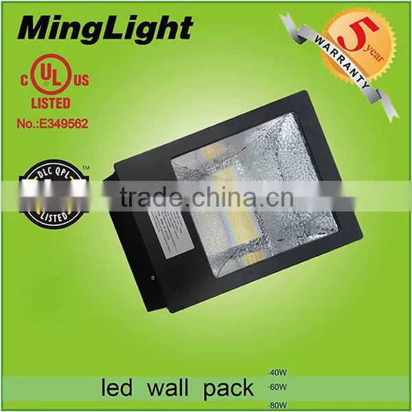High Lumen 40w 60w 80w DLC UL CUL Led Wall Pack Light/ 80w Led Wall Pack Light photo-6