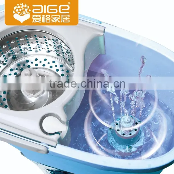 2015 New Hot Selling 360 Easy Life Plastic Magic Double Spin Magic Mop photo-5