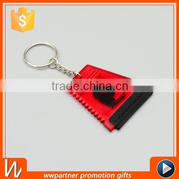 Custom Irregular Plastic Ice Scraper With Rubber Blade photo-6