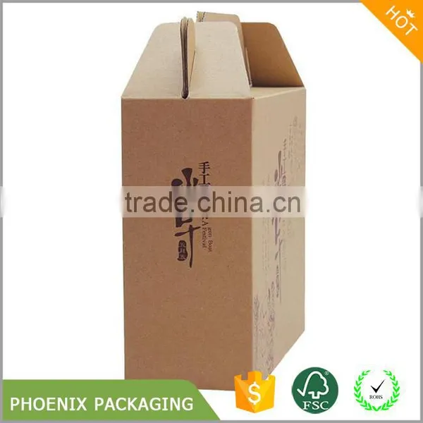 Rigid Corrugated Brown Box for Food photo-4