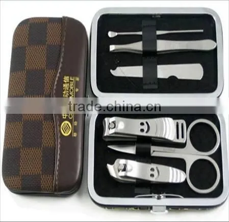 6 PCS Nail Care Set / Manicure Kit With the PU Box