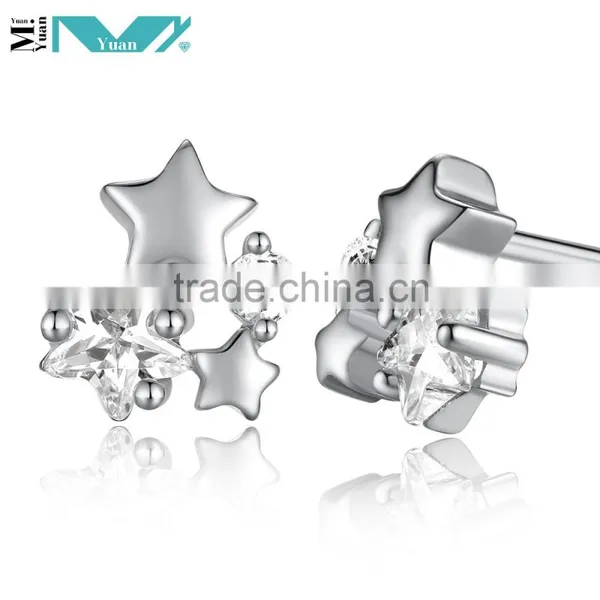 925 Sterling Silver Jewellery Star Wholesale Earrings photo-2