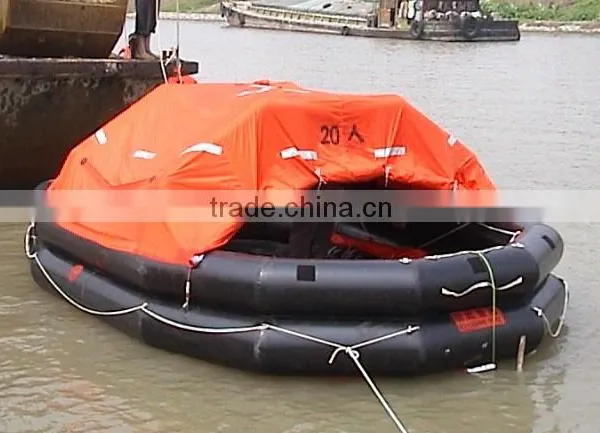 20 Persons Throw-overboard Inflatable Liferaft