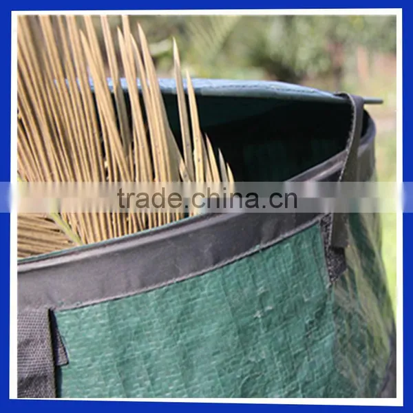 Hot Sell Green PE Garden Bag Garden Product With Handle photo-3