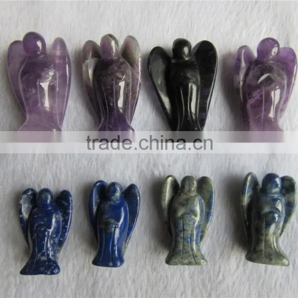 Best Quality All Colours Small Crystal Angel Carvings photo-4