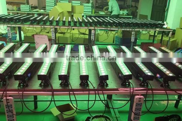 Liner Housing 1.2meter Wall Washer 180w Rgbw 18*10w Wedding Stage Led Controller Wall Washer Light photo-3