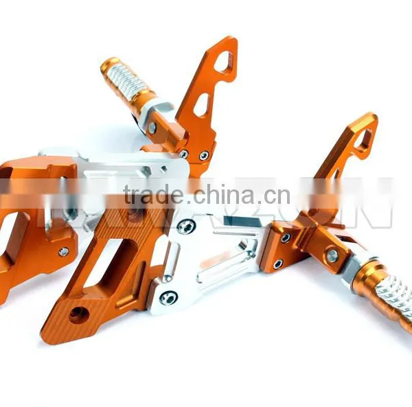 Motorcycle Racing Bike CNC Aluminum Adjustable Rearsets photo-4
