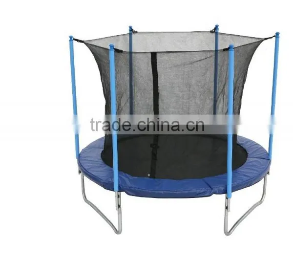 Fitness 8ft Trampoline With Enclosures,L-shaped Leg Trampoline photo-2
