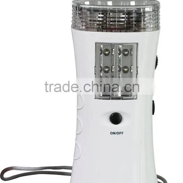 Rechargeable LED Flashlight With Emergence Lamp