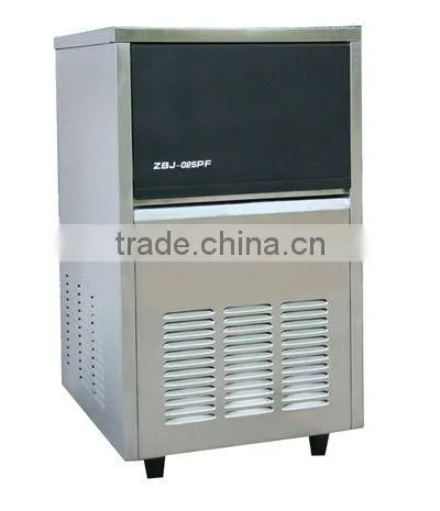 Ice cubes stainless steel bullet commercial ice machine