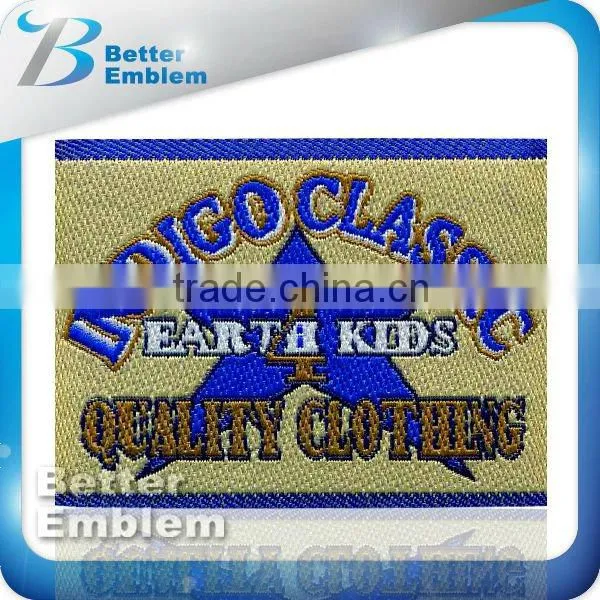 High Density Woven Garments Label for Clothing