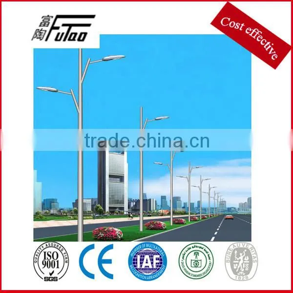 Steel Street Lighting Poles,lamp Pole,galvanized Steel Street Lamp Poles