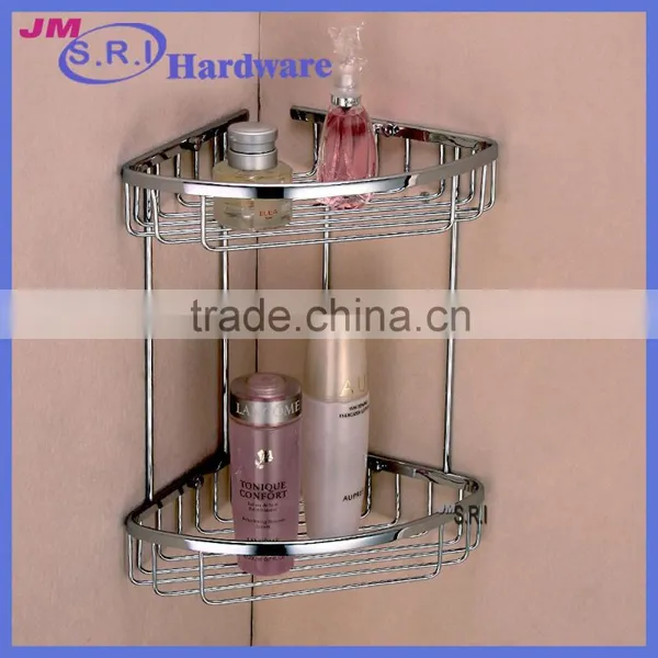 2015 New design good quality bath towel holder metal basket