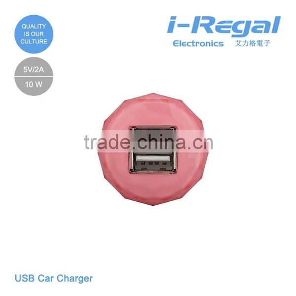 Hotly Selling 5V 2A Portable Dual Usb Car Charger for Mobile Phone photo-3