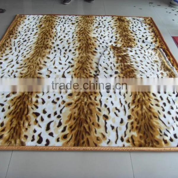 Manufactory Walmart China Home Textile China Supplier Polyester Mink Blanket photo-3