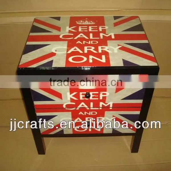 Flag Wooden Cabinet