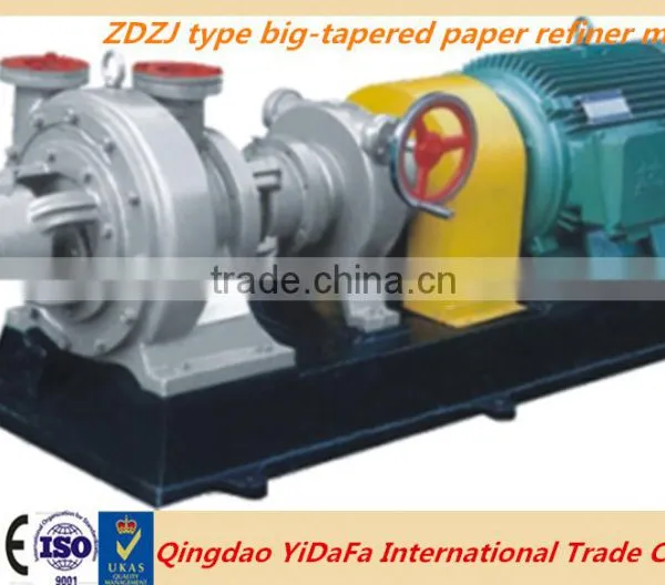 ZDZJ type big-tapered refiner machine
