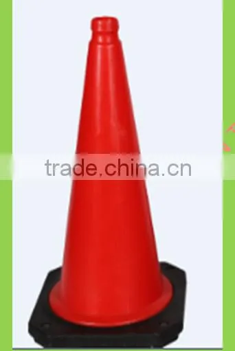 High Quality 70CM Reflective Plastic Traffic Cone photo-2