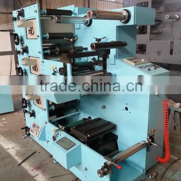 ZBRY-450-5 Flexographic Printing Machine With Full UV Lamp