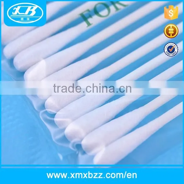 Disposable White Wooden Cleanroom Cotton Swabs