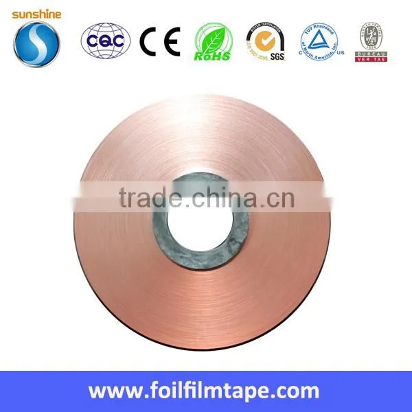 15mic CU/12mic PET Tape for Cable Materials