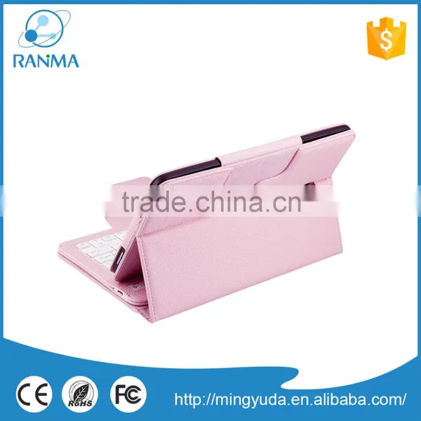 Trade Assurance pu Leather Tablet pc Case With Keyboard and Touchpad photo-5