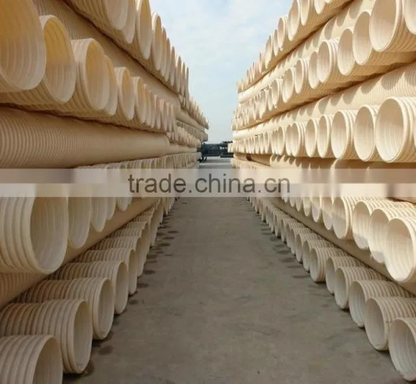 Non-pressure U-pvc Pipe Corrugted Pipe S1 S2 Draiange System photo-2