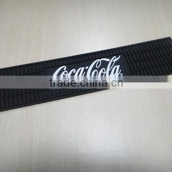 Soft Pvc Rubber Custom Logo Bar Mat photo-3