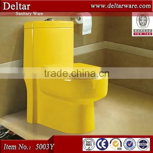 Black Color Ceramic Siphonic Toilet, Malaysia Siphonic Toilet photo-2