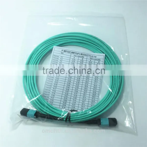 OM3 MPO-MPO Optical Jumper photo-4