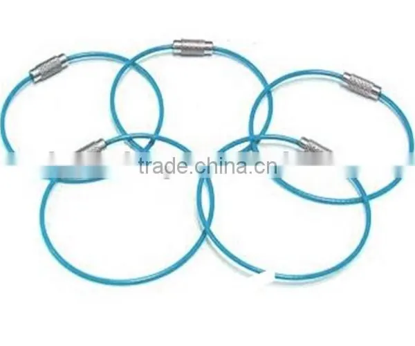 Stainless Steel Cable Luggage Straps With Coating photo-2