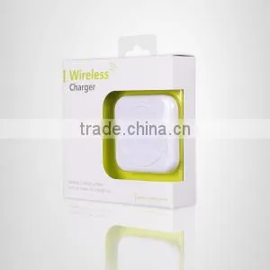 Qi Certified Mobile Phone Charger Mini Wireless Charging Pad for Cell Phone Usb Charger photo-6