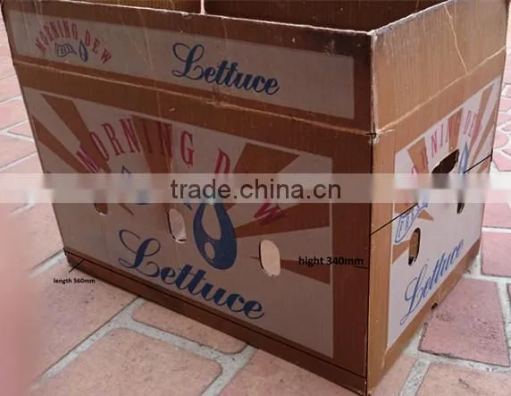 Good Quality Cardboard Boxes for Vegetables Fruit