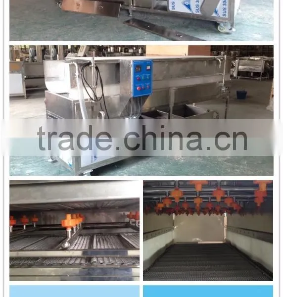 DUP-5000 Industrial Top and Bottom Spray Vegetable and Fruit Washing Cleaning Machine photo-2