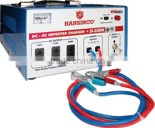 550V* Power Inverter With Charger DC-AC