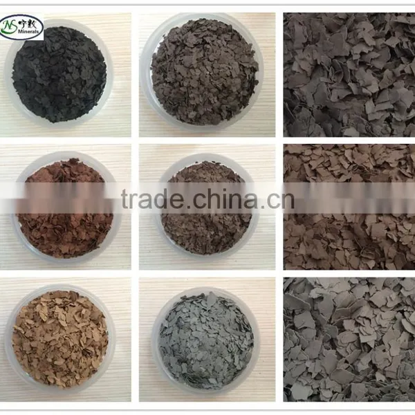 Natural Green Black Stone Chip Paint Composite Rock Chip With Real Granite Texture photo-2
