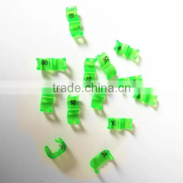 2017 Plastic Birds Foot Ring for Racing