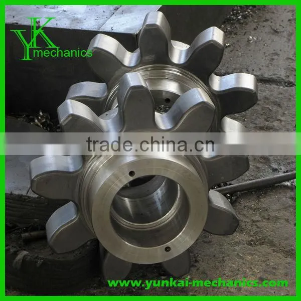Helical Gear Parts by Cnc Forging, Precision Cnc Machining Marine Parts