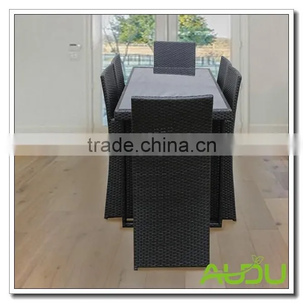 Audu Texas Outdoor Garden Rattan Dining Set photo-4