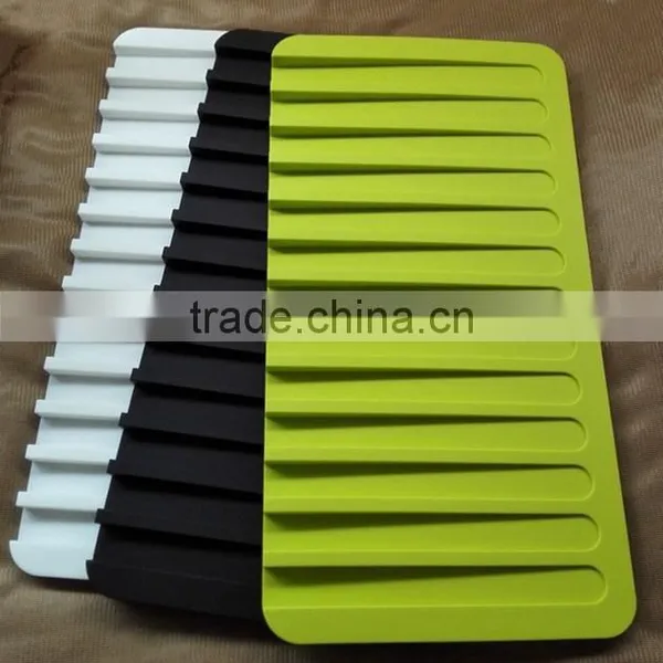 Silicone Glass Drying Mat Trade Assurance, Silicone Drainer Mat Dual Type,Silicone Drying Mat for Glasses photo-2