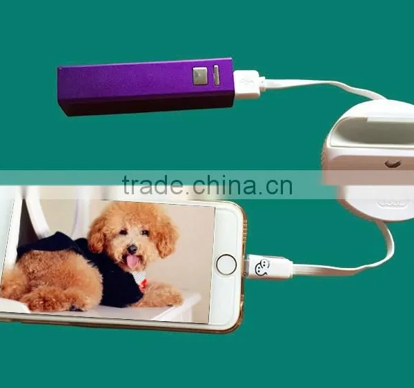 2016 Trending Products Retractable Micro USB Date Cable With Phone Stand photo-3