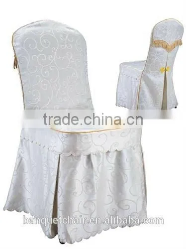 Wholesale Rosy Color Chair Hotel Covers for Wedding photo-6