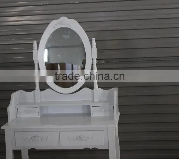 Make-up Table With Stool/home Furniture K/D Dresser With Stool/bedroom Furniture Dressing Table photo-2