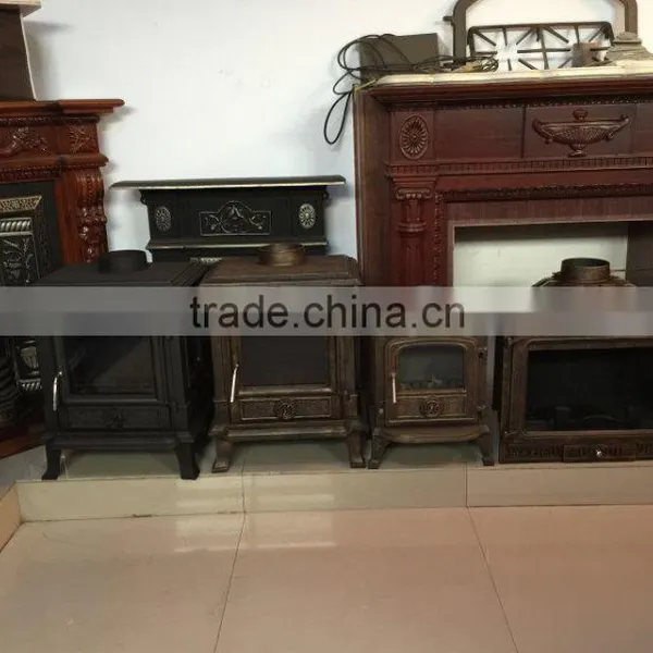15KW Hot Sale Excellent Manufacture Supplied Cast Iron Wood Burning Stove for Sale / Insert Cast Iron Wood Burning Stove HS-X9 photo-6