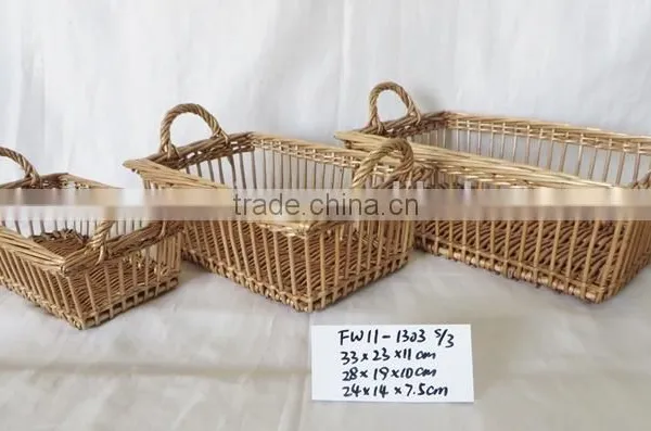 High Quality New Storage Woven Wicker Craft Baskets photo-3