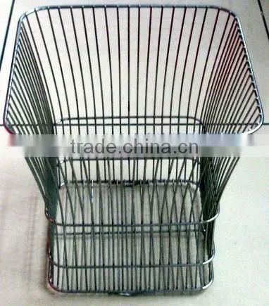 Chrome Plate Wire Towel Basket YZ4118C photo-4