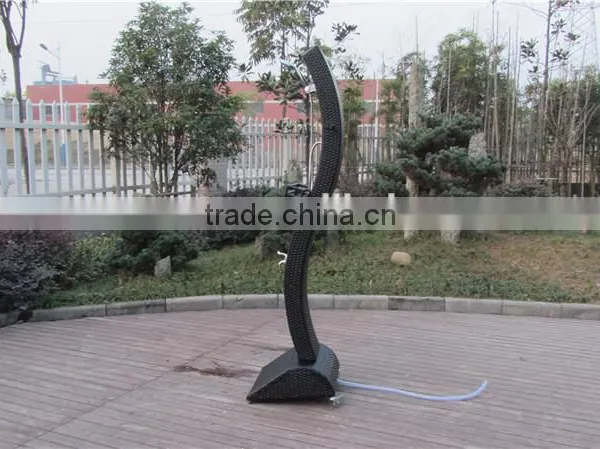 Wicker Rattan Garden Shower photo-4
