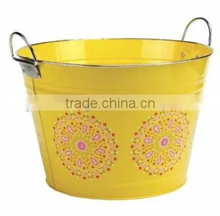 Hot Sales Metal Pail Mini Tin Bucket Halloween Candy Bucket photo-5