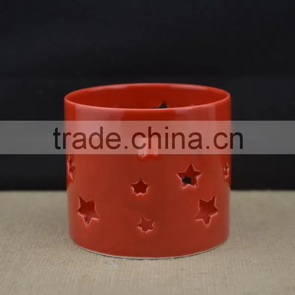 Hand Made Ceramic Tealight Candle Holder With Different Shape photo-5